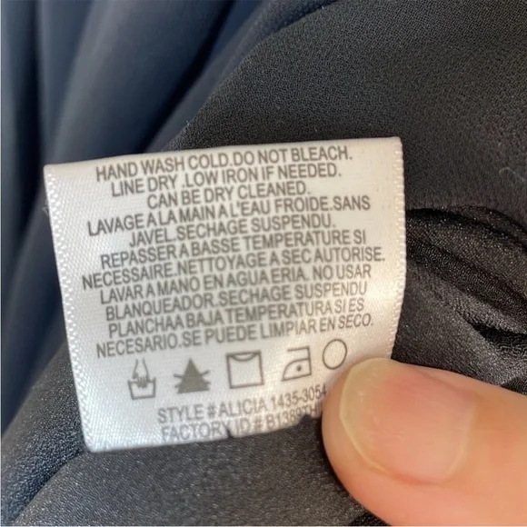 Dress The Population Alicia Mixed Media Midi Dress. Medium. NWT. - Picture 9 of 13